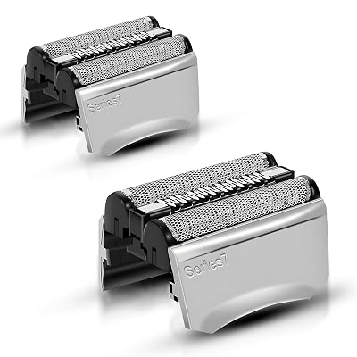 FAMELEC 70S Electric Razor Blades for Braun Series 7 Replacement Head 720cc 730cc 735s 750cc 760cc 790cc and 795cc - Replacement Foil and Cutter Compatible with Braun Series 7 Electric Shavers for Men