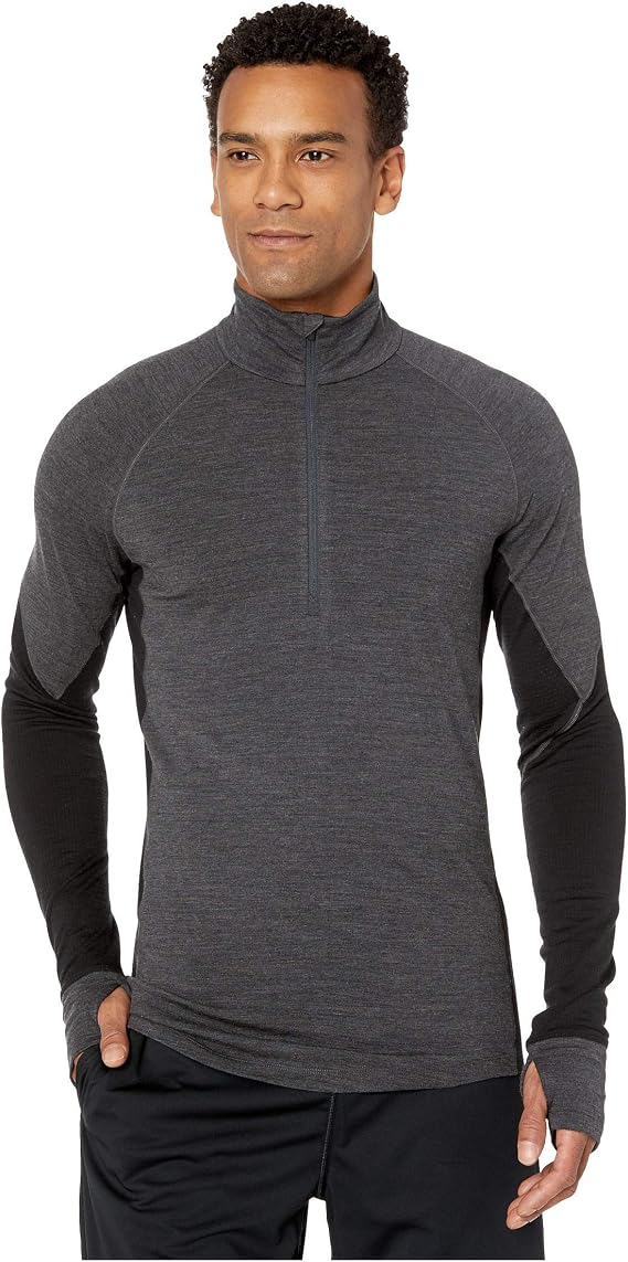 ICEBREAKER mens BodyfitzoneTM 260 Zone Long Sleeve Half Zip