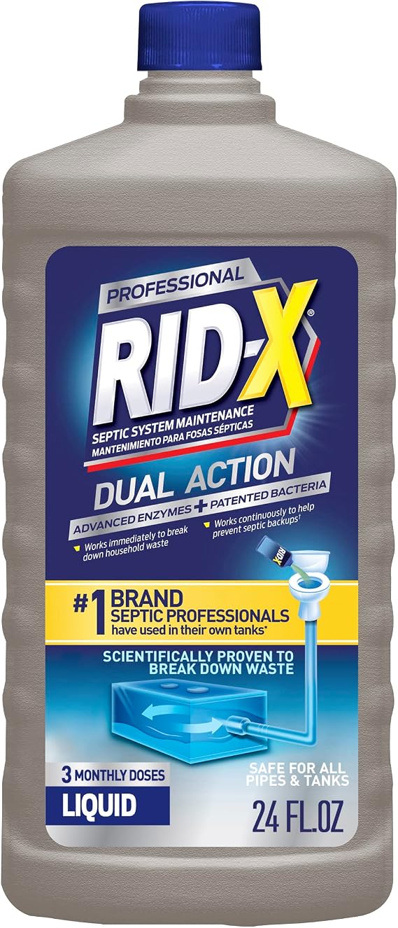 RID-X Professional Septic Treatment, 24 fl oz (Pack of 1)