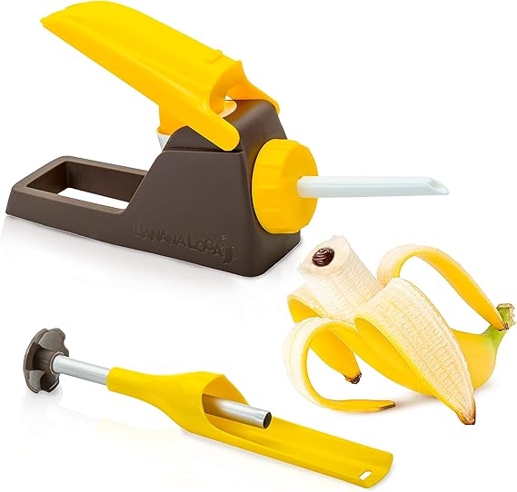 Banana Loca Kitchen Gadget - Core & Fill A Banana While Still In Its Peel