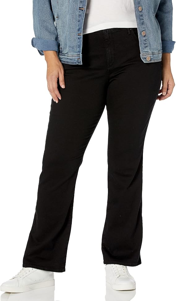 NYDJ Womens Plus Barbara Boot Leg