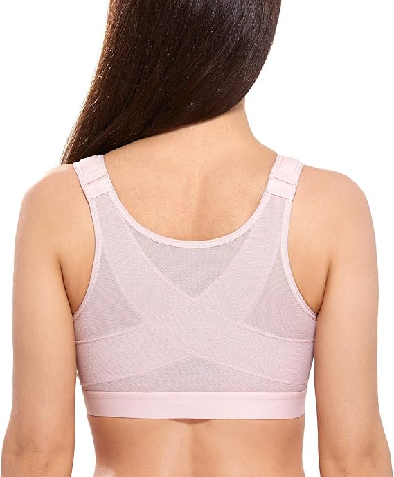 DELIMIRA Women's Front Closure Posture Bras