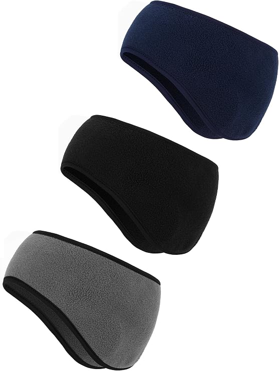 3 Pcs Fleece Ear Warmers Muff