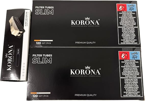 Slim Empty Filter Tubes and Tube Filler - Starter Set