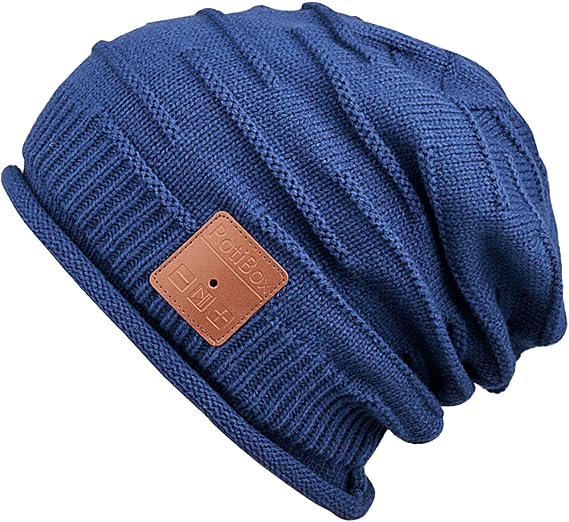 Bluetooth Beanie for Men Hat with Headphones,Unisex Tech Gifts Stocking Stuffers Adults