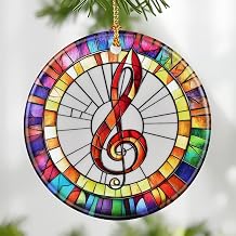Musical Ornament, Christmas Ornament Christmas Tree Decor, Holiday Decoration, Stocking Stuffer, Festive Gift Idea, Gifts for Music Lover, Friends, and Family