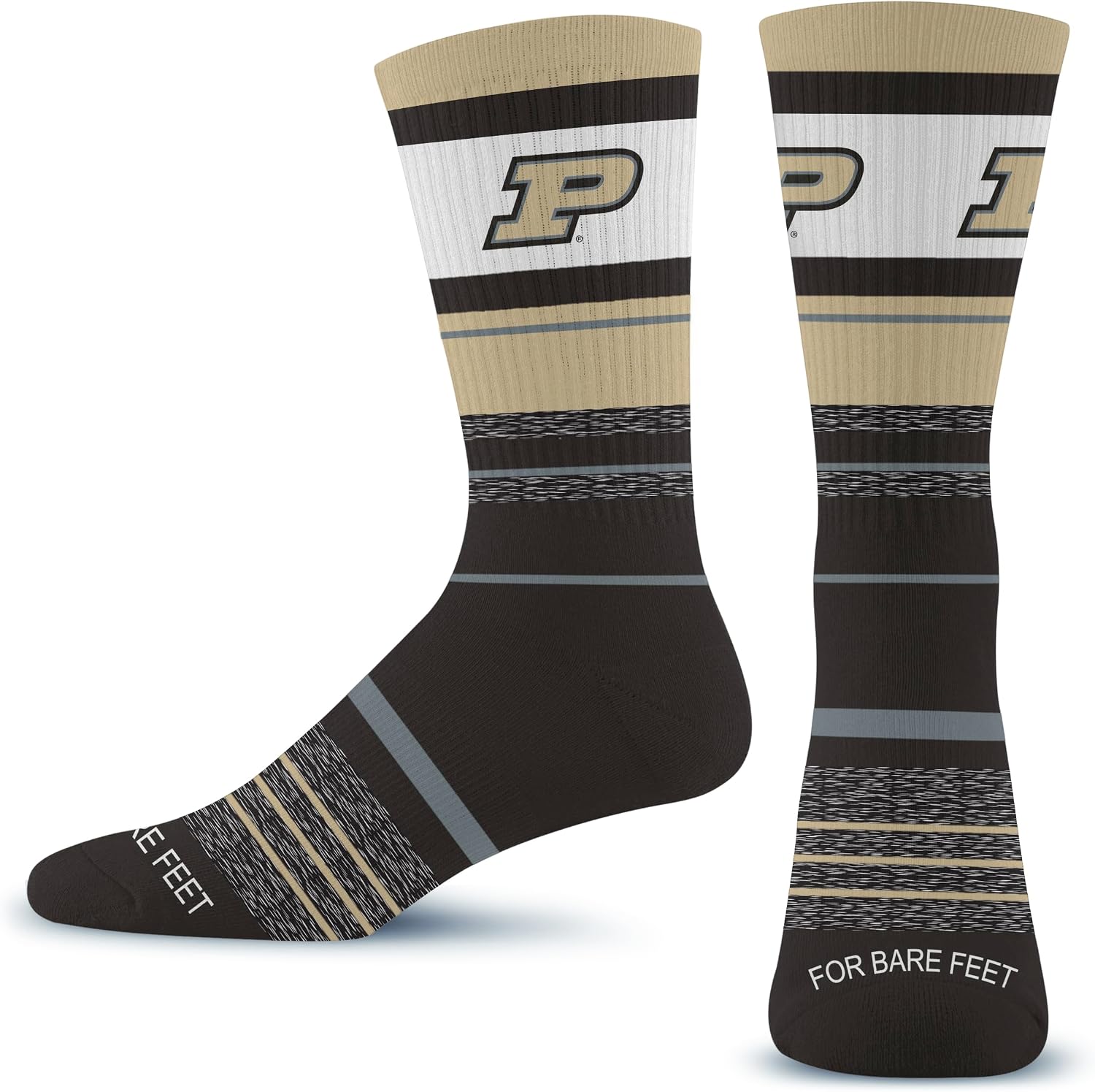 For Bare Feet NCAA Friday Dress Crew Sock