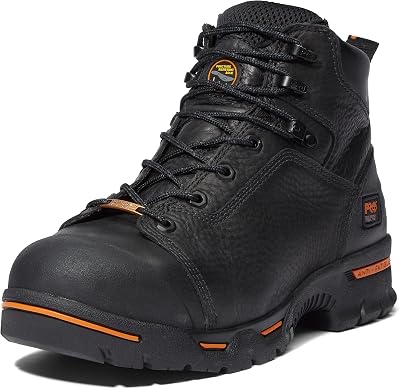 Timberland PRO mens Endurance 6 Inch Steel Safety Toe Puncture Resistant Waterproof Industrial Work Boot