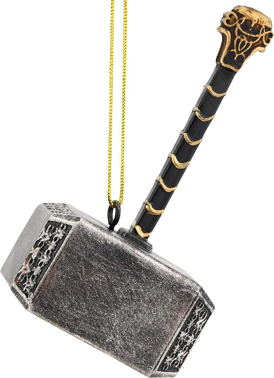 Tree Buddees Mjolnir Thor's Hammer Christmas Ornament Decoration