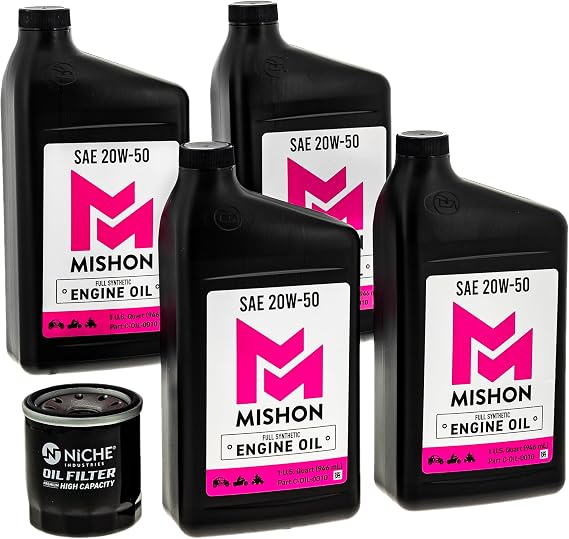 MISHON Engine Oil Change Kit for Harley-Davidson Street 750 500 XG750 XG500