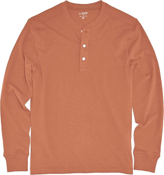 J.Crew Mercantile Men's Long-Sleeve Henley Shirt