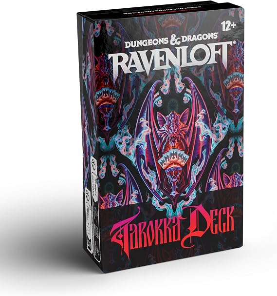 Dungeons & Dragons Ravenloft: The Horrors Within - Tarokka Deck (2026 Updated Deck) | D&D Accessories