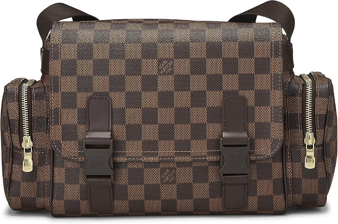 Pre-Loved Damier Ebene Messenger Melville, Brown