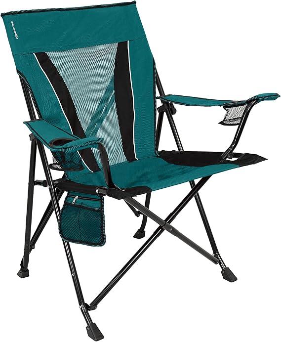 Kijaro XXL Dual Lock Portable Camping Chair - Supports Up to 400lbs - Enjoy the Outdoors in a Versatile Folding Chair, Sports Chair, Outdoor Chair & Lawn Chair
