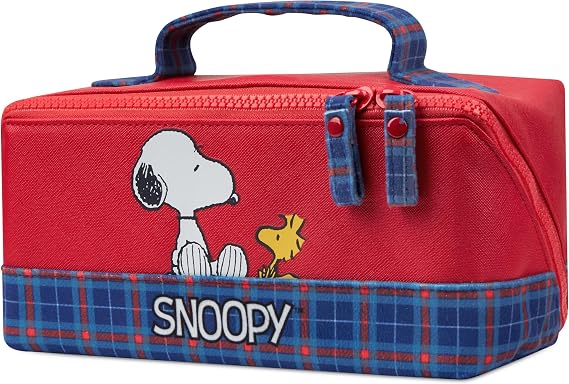 Get Trend Peanuts Snoopy Travel Toiletry Makeup Bag for Girls, Teens