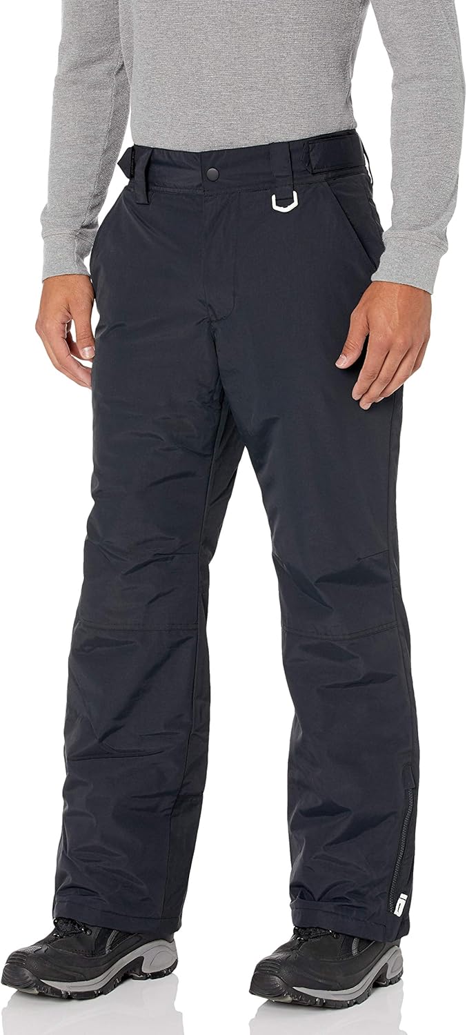 Amazon Essentials Men's Water-Resistant Insulated Snowboard Ski Snow Trousers