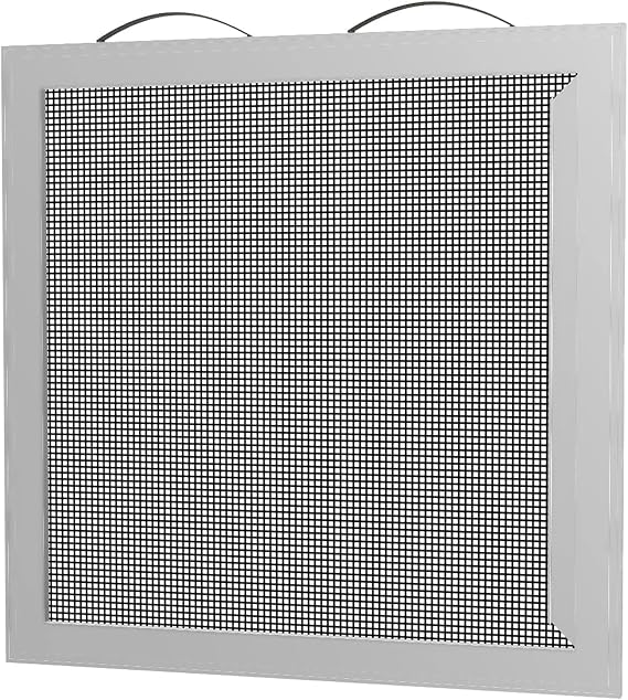 Custom Window Screen Replacement - Fully Assembled, Extruded, Slider Screen (SL6). The SL6 Uses Two Leaf Springs to Help Secure The Screen in Your Window & a Pull Rail for Easy Installation & Removal