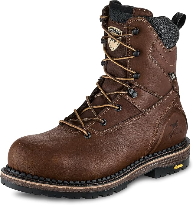 Irish Setter Edgerton 8" Mens Non-Metallic Toe Work Boot