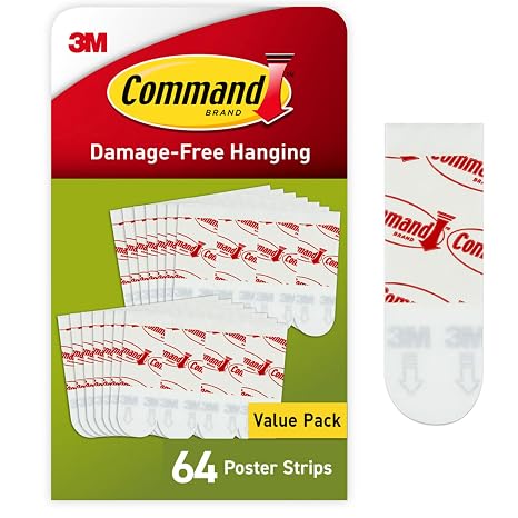 Command Poster Strips, 64 Strips