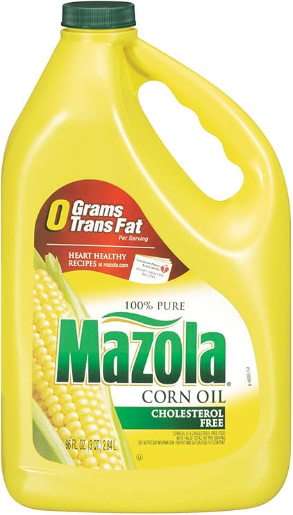 Mazola Corn Oil, 1 Gallon (Pack of 2)