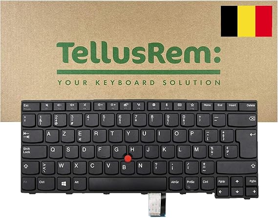 Replacement Belgian Non-Backlit Keyboard for Lenovo Thinkpad E470 E470c E475