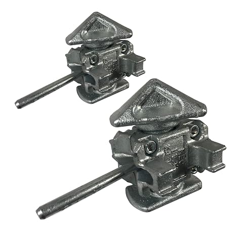 Container Modification World - Twist Lock Stacking Pins for Shipping Containers 2 Pack Container Corner Cast Locks - Secure Vertical Stacking Hardware for Sea Cans, Modular Builds