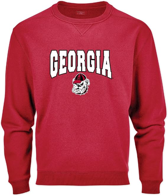 boxercraft Men's NCAA Team Logo Fleece Crew