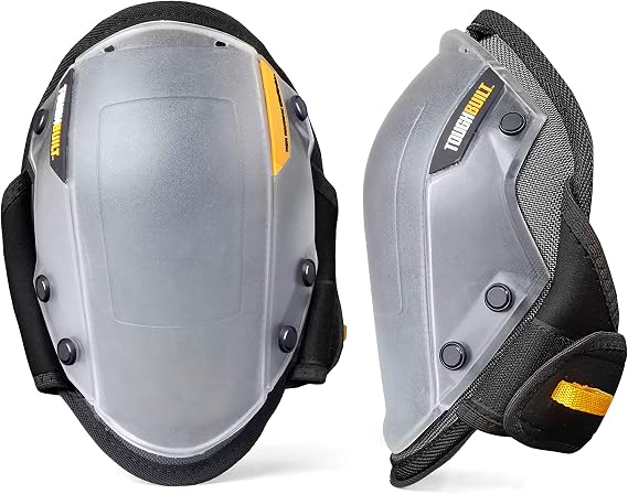 ToughBuilt FoamFit Non-Marring Knee Pads, Heavy-Duty Ergonomic Support with Adjustable Straps for All-Day Comfort & Protection (TB-KP-203R)