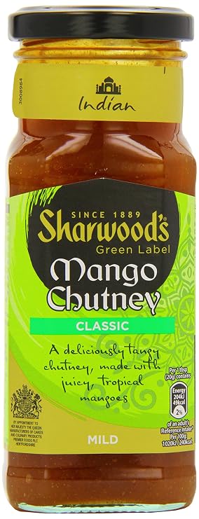 Sharwood's Green Label Mango Chutney 360g