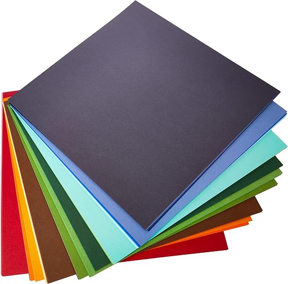 docrafts Papermania Premium Smooth Solid Cardstock Pack 12"X12" 75/Pk, Colossal