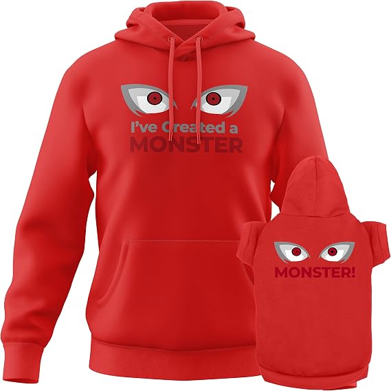 APPARELYN Matching Hoodies for Dogs and Humans - Soft Dog Sweatshirt Set - Premium Dog Hoodie is a Great Gift for Christmas