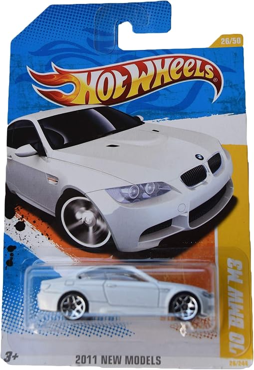 Hot Wheels 2011 New Models 26/50 '10 BMW M3 26/244, White