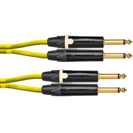 Cordial Jack/Jack 1.5 m Yellow