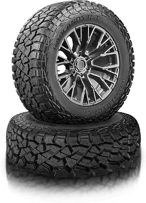 Set of 2 Two Mastertrack BADLANDS RT LT33X12.50R22 114Q 12 Ply F Rugged Terrain SUV Light Truck Tires 3312.5022-