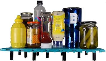 PYRO PUTTY Ice-Olate The Cooler Tray Adjustable Food Shelf Divider Ice Chest Insert - Universal fit - FDA Food Grade Plastic