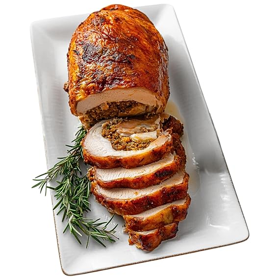 Creole Food Turducken (Boudin, 5lb) - Gourmet Stuffed Poultry Delight - Pre-Seasoned and Ready for Cooking to Simplify Your Holiday Cooking - A Suculent Trio of Turckey, Duck, and Chicken - Elevate your Holiday Dining Experience and Savor the Incredible Flavor and Depth in Every Bite