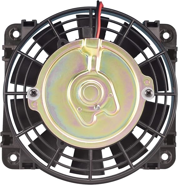 106 Black 6 1/2" Trimline Electric Fan (reversible)