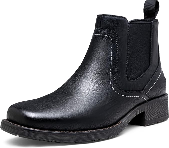 Jousen Mens Chelsea Boots Casual Slip On Boots for Men