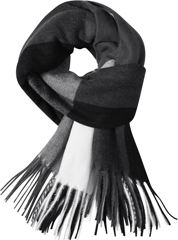 Winter Scarfs for Women, Womens Scarf Fashion Scarf Plaid for Winter