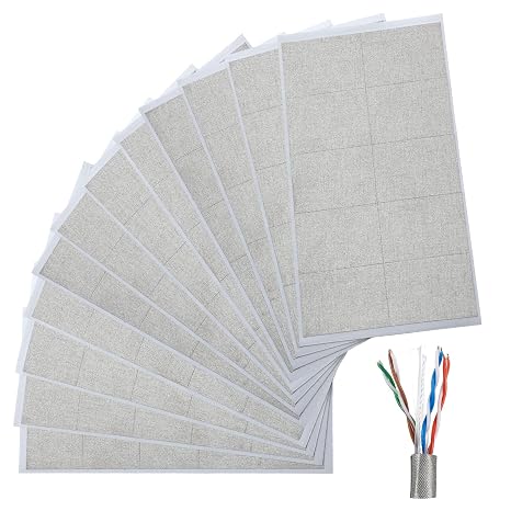 Pangda 200 Pcs Copper Fabric Strips with Conductive Adhesive