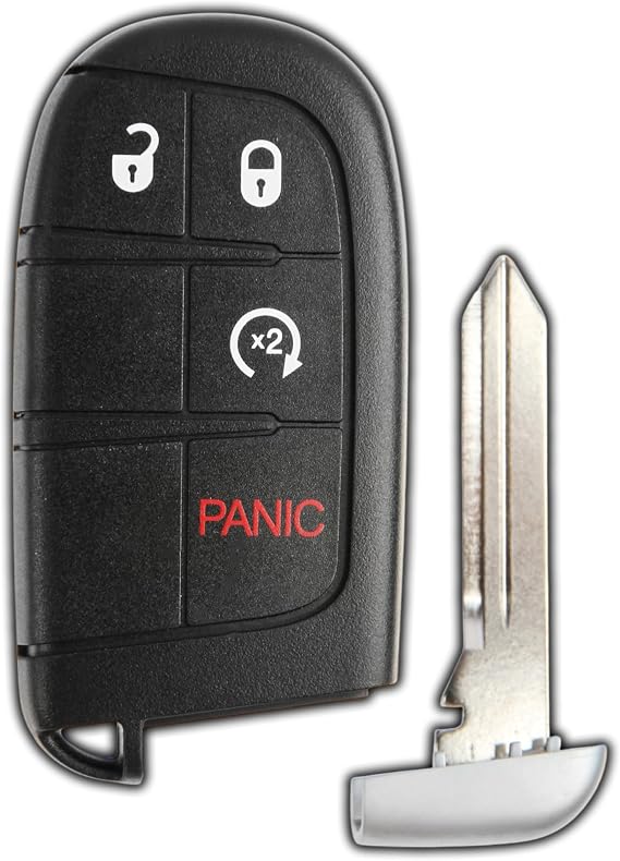 KeylessOption Keyless Entry Remote Car Smart Key Fob Starter for Dodge Journey Durango M3N-40821302