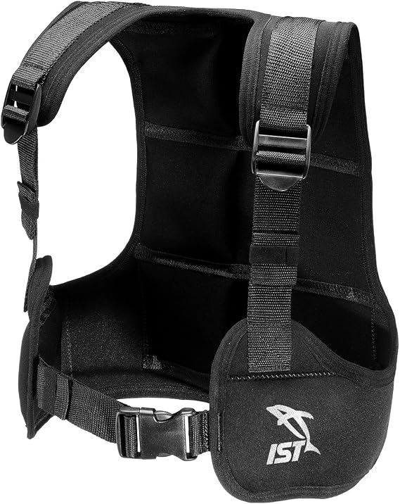 IST VSA0240 Free Diving/Apnea Weight Vest, Holds Up to 35lbs.