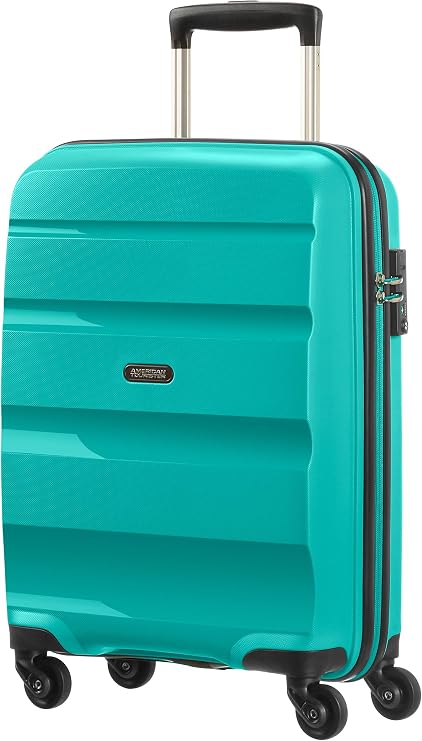 American Tourister Bon AIR - Spinner S, Hand Luggage, 55 cm, 31.5L, Turquoise (Deep Turquoise)