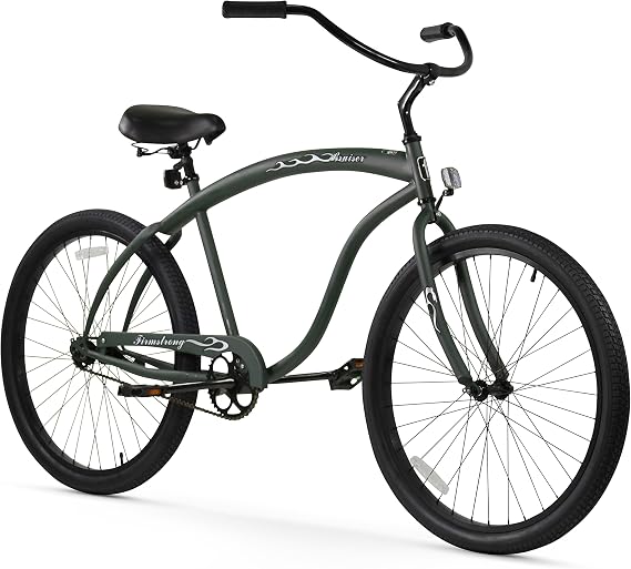 Firmstrong Bruiser Man Single Speed Beach Cruiser Bicycle