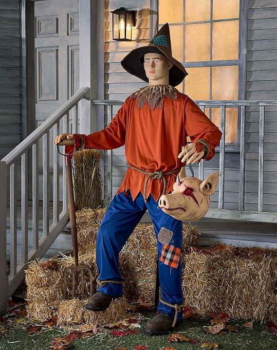 Spirit Halloween 5 Ft 5 In Poseable Stuffed Dummy Prop, Haunted House Decoration, Recommended for Use In Covered Areas, Multicolor