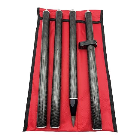 1.8M Pole Length GPS Prism Pole Carbon Fibre Pole GPS GNSS RTK Surveying