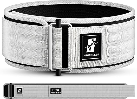 Weightlifting Belt for Men & Women - 4'' Wide Auto-Lock Weight Lifting Belt for Men Back Support - Squat Belt as Workout Belt for Men & Women Powerlifitng & Deadlifts - Weight Belt for Men Back Support