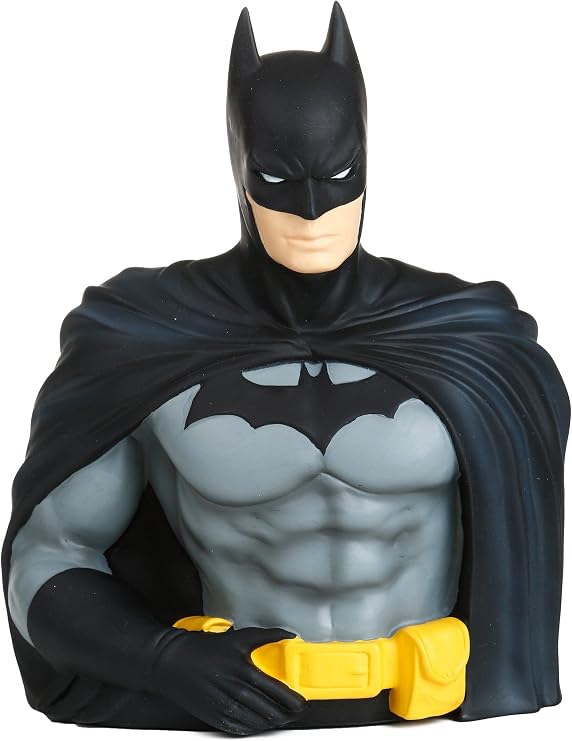 DC Batman Bust Bank, 8 1/4-inches tall