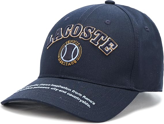 Lacoste Unisex Adult Unisex Embroidered Baseball Cap