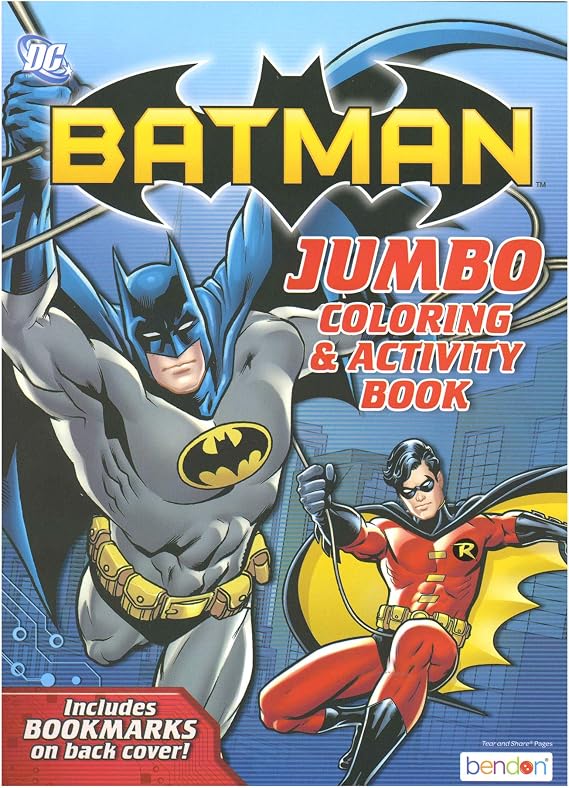BAZIC Products Batman Coloring Book 1 Title, 80 Pages, 1-Pack